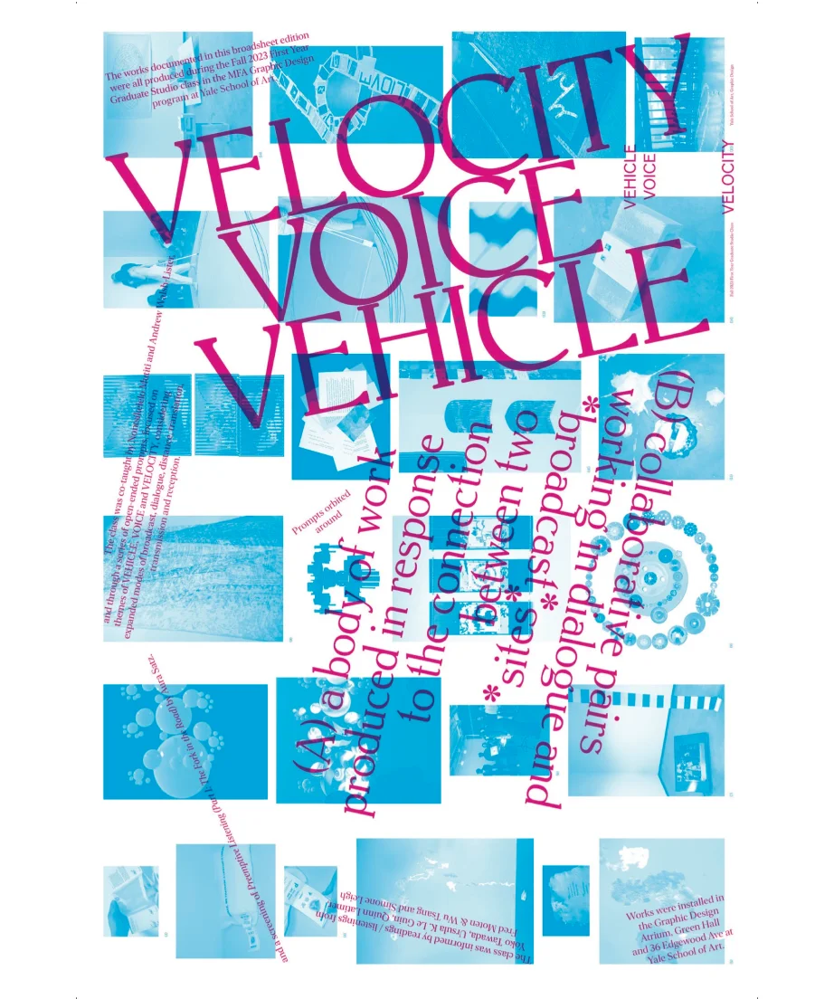 VEHICLE, VOICE and VELOCITY